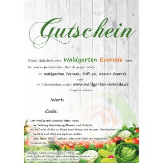 Gutschein  15 €