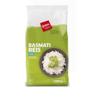 green Echter Basmati Reis weiß